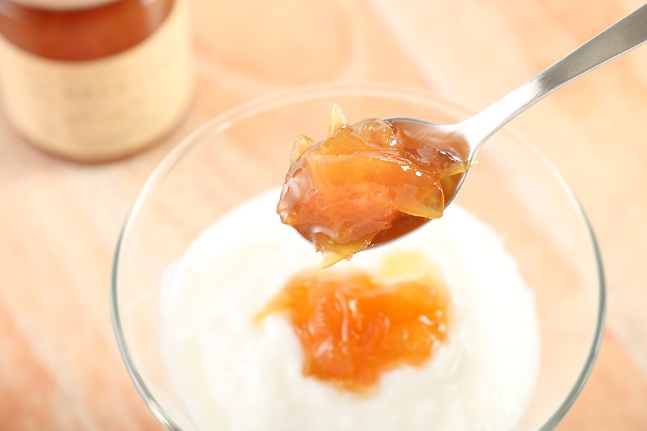 Marmalade with 3 types of grape fruits