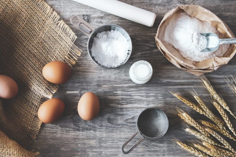 当園の小麦と冷凍果実セット