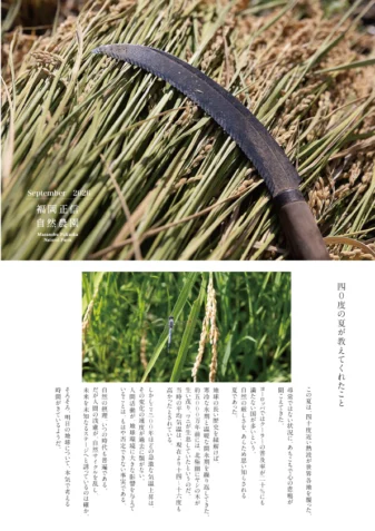 農園だより 2026 9月号