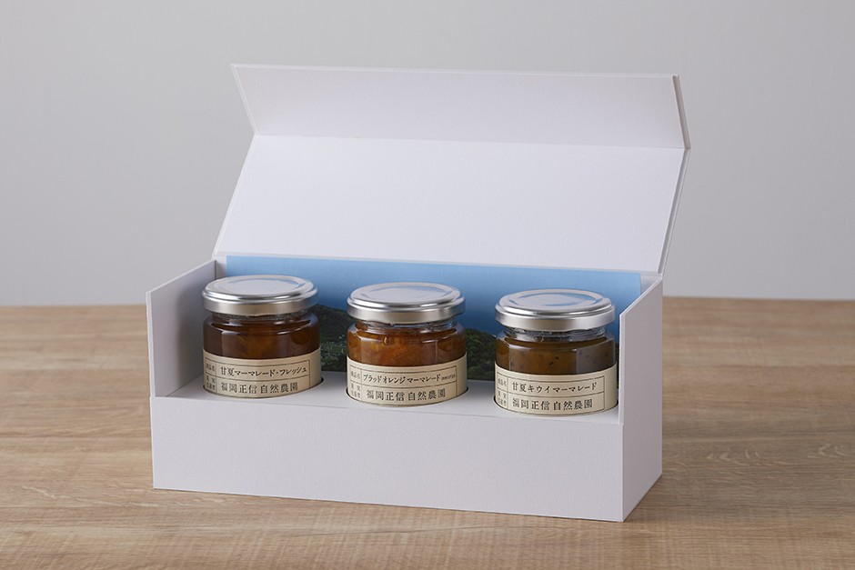 3 types of marmalade to choose from